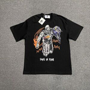 Warren Lotas Phoenix Suns Cool Skull Black T Shirt